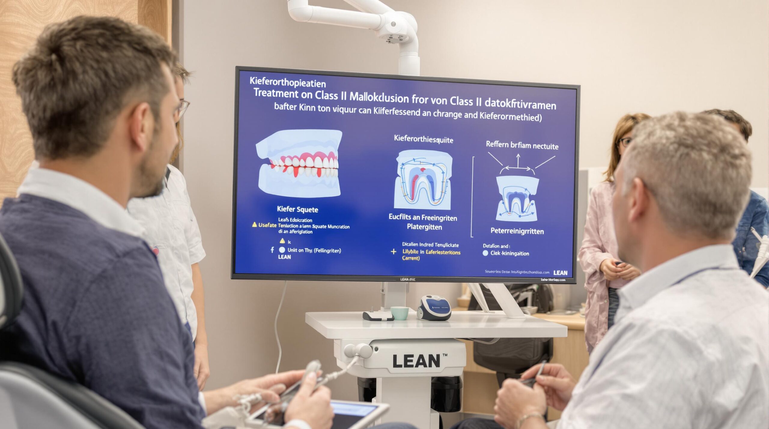 Besprechung zur Korrektur von Class-II-Malokklusionen in der Praxis